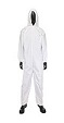 PIP-3606/2XL                   2XL BREATHABLE COVERALLS W/HOO ELEASTIC WRIS